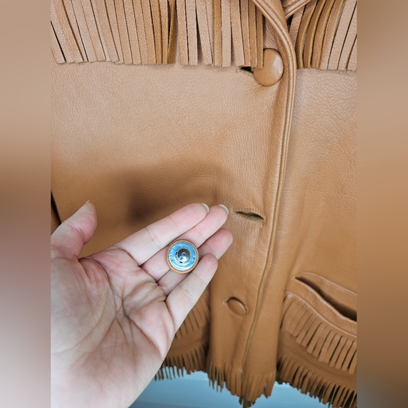 VTG 60s Deerskin Fringe Jacket - Picture 9 of 16